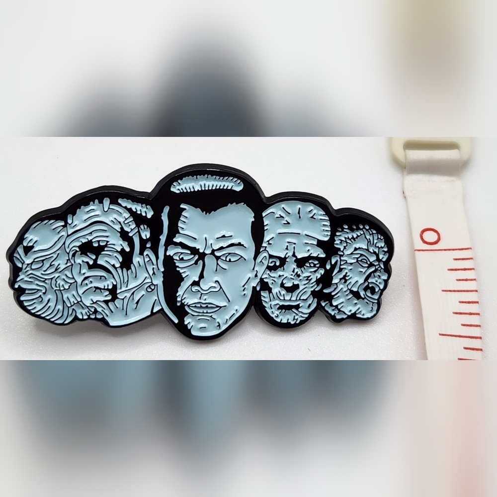 Monsters  Graphic Pin